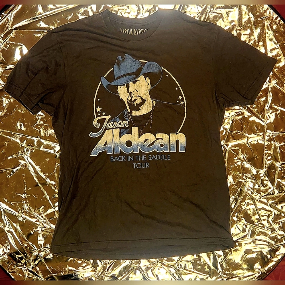 Jason Aldean Large Black t-shirt